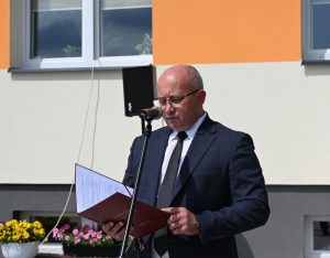 Zaproszonych Gości powitał Pan Burmistrz Miasta i Gminy Osiek Rafał Łysiak